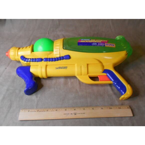 Vintage 1999 Super Soaker XP 270 Water Gun Larami Tested Works Missing Cap - Picture 3 of 8